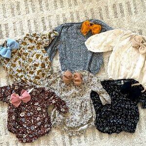 Rylee + Cru | 3-6 months girl romper